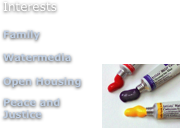 InterestsFamily 
Watermedia
￼Open Housing
Peace and Justice

